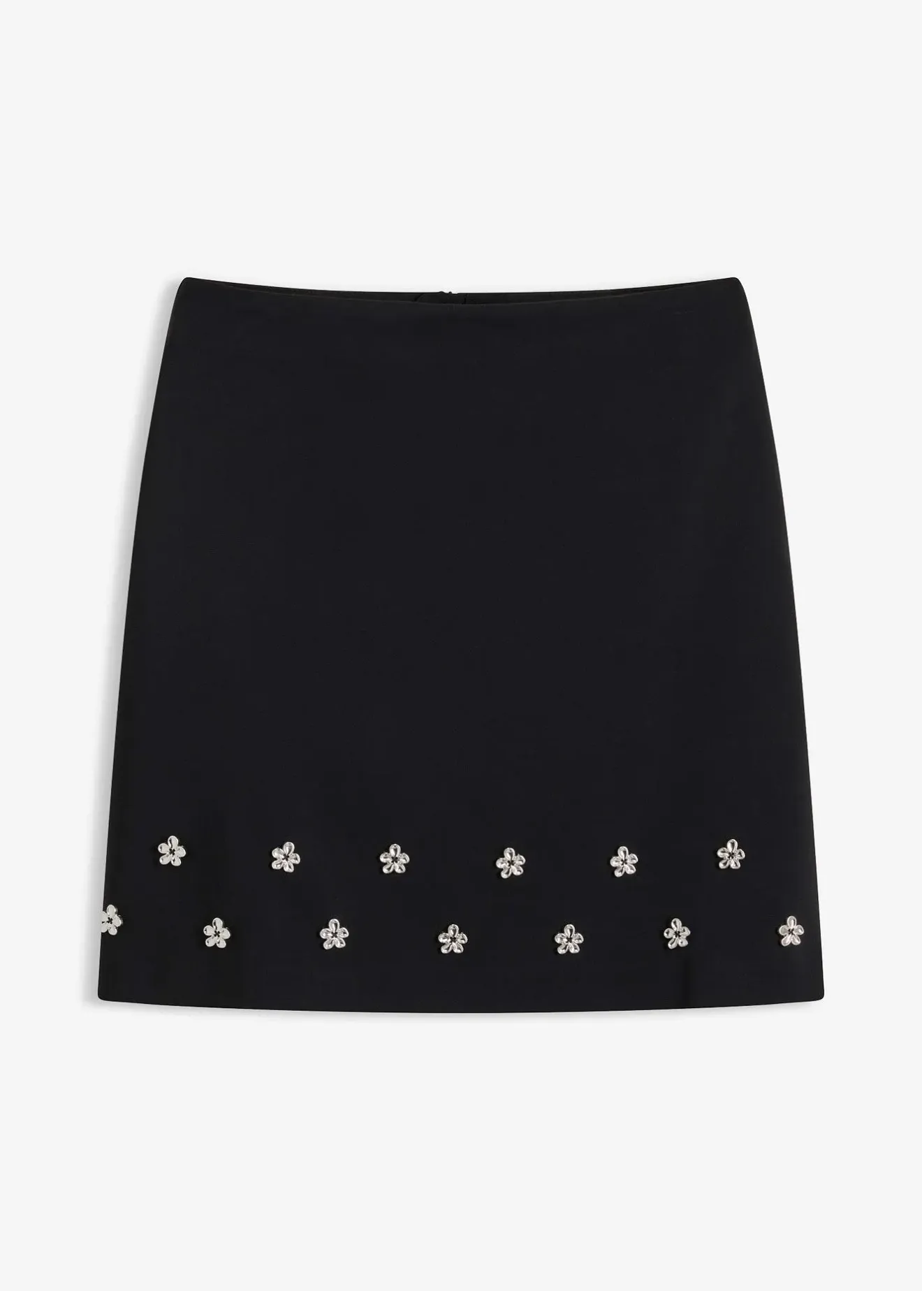 Femme bonprix Jupes|Mini-jupe en coton mélangé