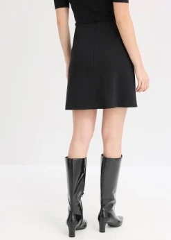 Femme bonprix Jupes|Mini-jupe en coton mélangé