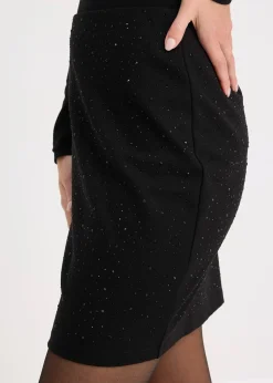 bonprix Mini-jupe en Punto di Roma|Femme Jupes