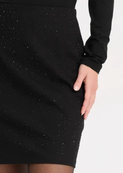 bonprix Mini-jupe en Punto di Roma|Femme Jupes