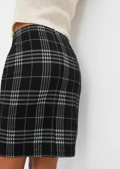 Femme bonprix Jupes|Mini-jupe en tartan