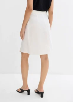 bonprix Mini-jupe en twill|Femme Jupes