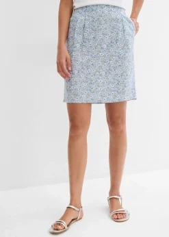 Femme bonprix Jupes|Mini-jupe en viscose fluide