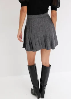 bonprix Mini-jupe plissée|Femme Jupes