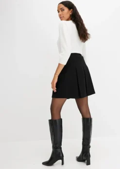 Femme bonprix Jupes|Mini-jupe plissée