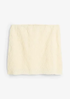 bonprix Mini-jupe texturée|Femme Jupes