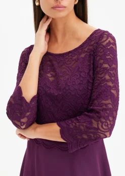 bonprix Mini-robe à dentelle|Femme Mode Festive