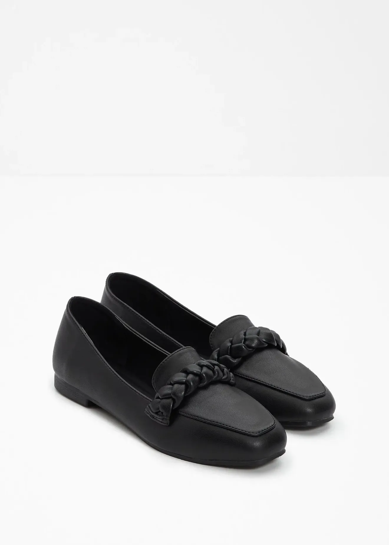 bonprix Mocassins à détail tressé|Femme Loafers|Slippers & Mocassins