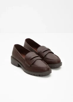 Femme bonprix Loafers|Slippers & Mocassins|Mocassins à semelle crantée