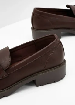 Femme bonprix Loafers|Slippers & Mocassins|Mocassins à semelle crantée