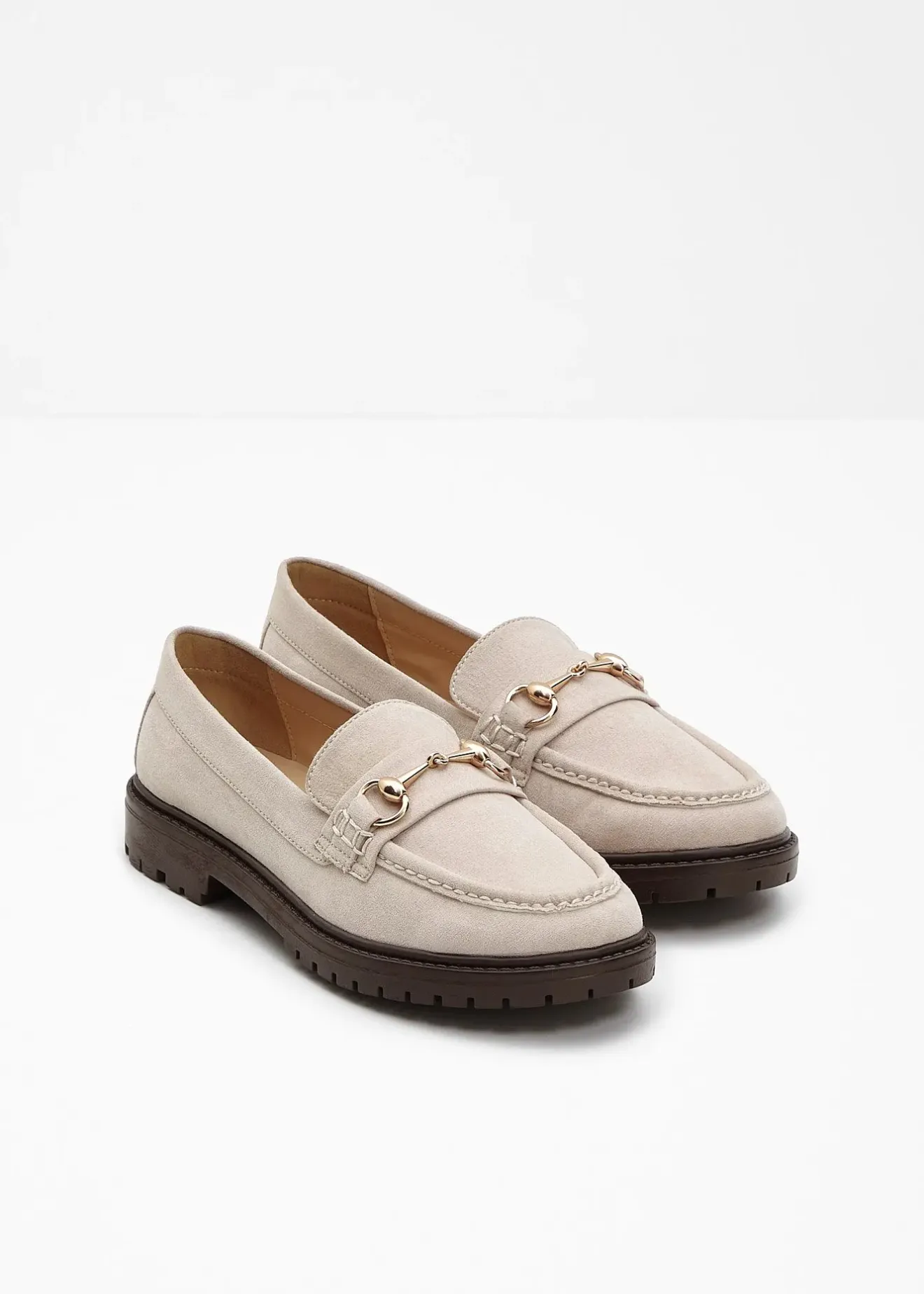 bonprix Mocassins à semelle épaisse et boucle|Femme Slippers & Mocassins|Chaussures D'Été