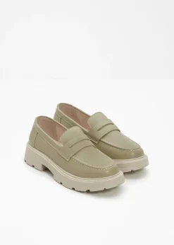 bonprix Mocassins à semelle épaisse et légère|Femme Loafers|Slippers & Mocassins