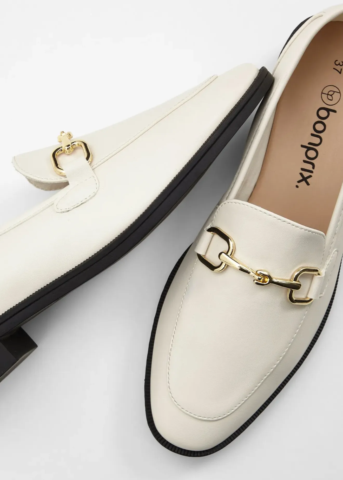 Femme bonprix Loafers|Slippers & Mocassins|Mocassins avec barrette