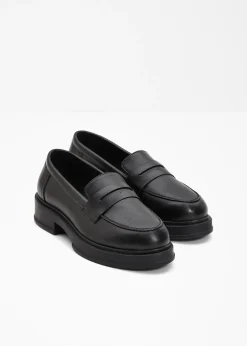 Femme bonprix Loafers|Slippers & Mocassins|Mocassins en cuir