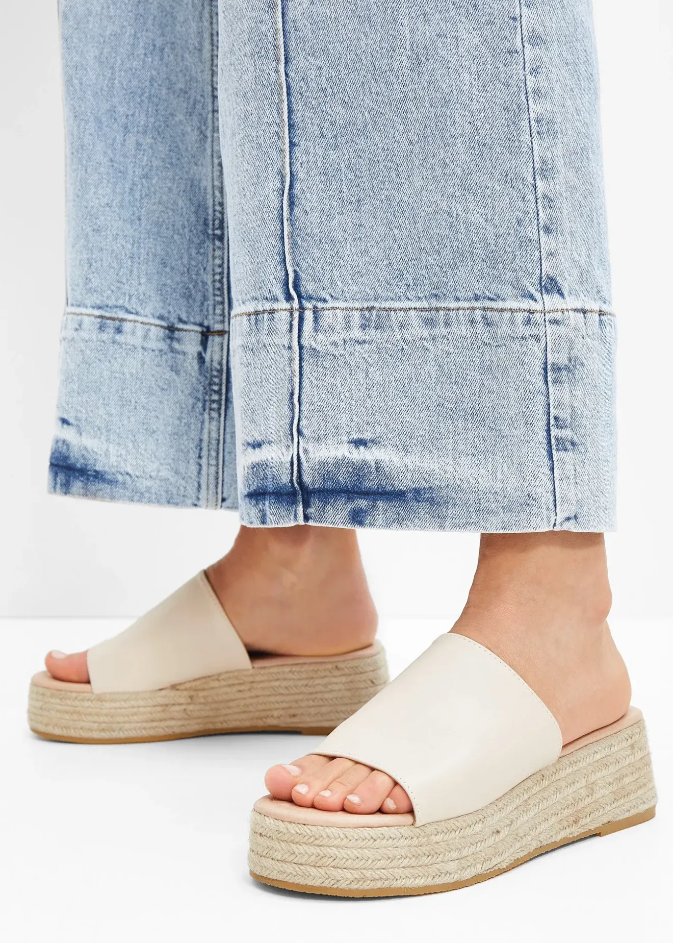 bonprix Mules à plateformes|Femme Chaussures D'Été
