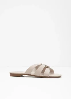 bonprix Mules avec anneau décoratif|Femme Chaussures D'Été