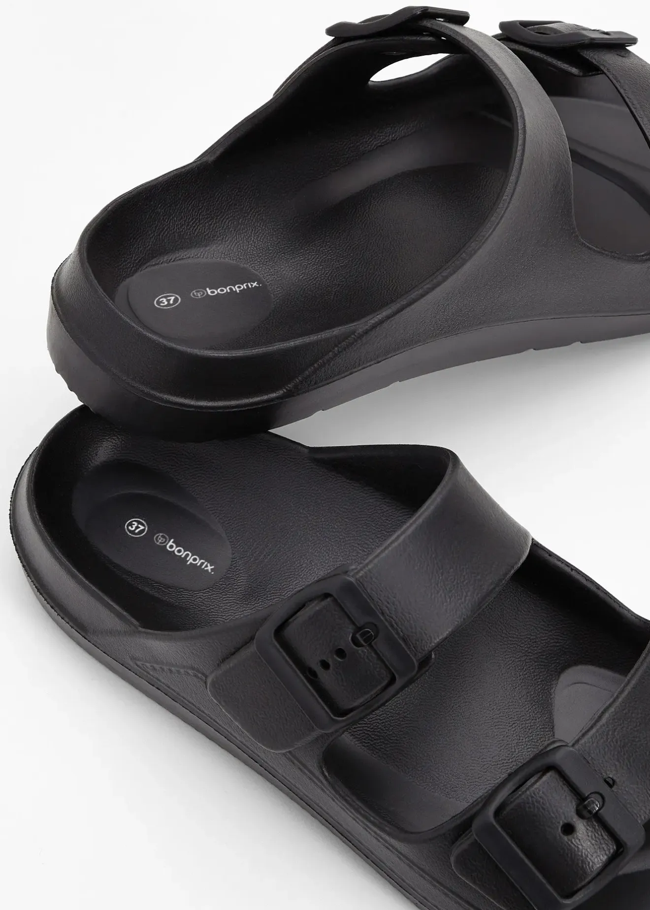 bonprix Mules double bride déperlantes|Femme Chaussons|Chaussures D'Été