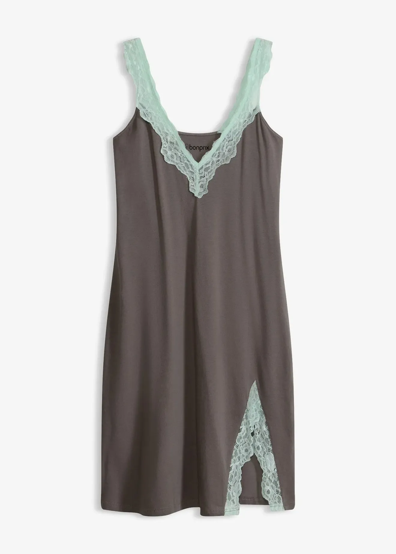 Femme bonprix Lingerie Nuit|Nuisette avec viscose et dentelle