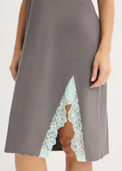 Femme bonprix Lingerie Nuit|Nuisette avec viscose et dentelle