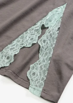 Femme bonprix Lingerie Nuit|Nuisette avec viscose et dentelle