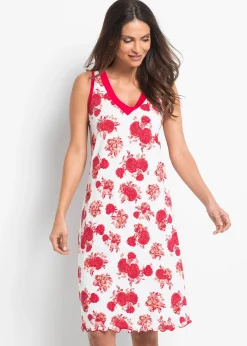 bonprix Nuisette courte et douce en viscose mélangée|Femme Lingerie Nuit