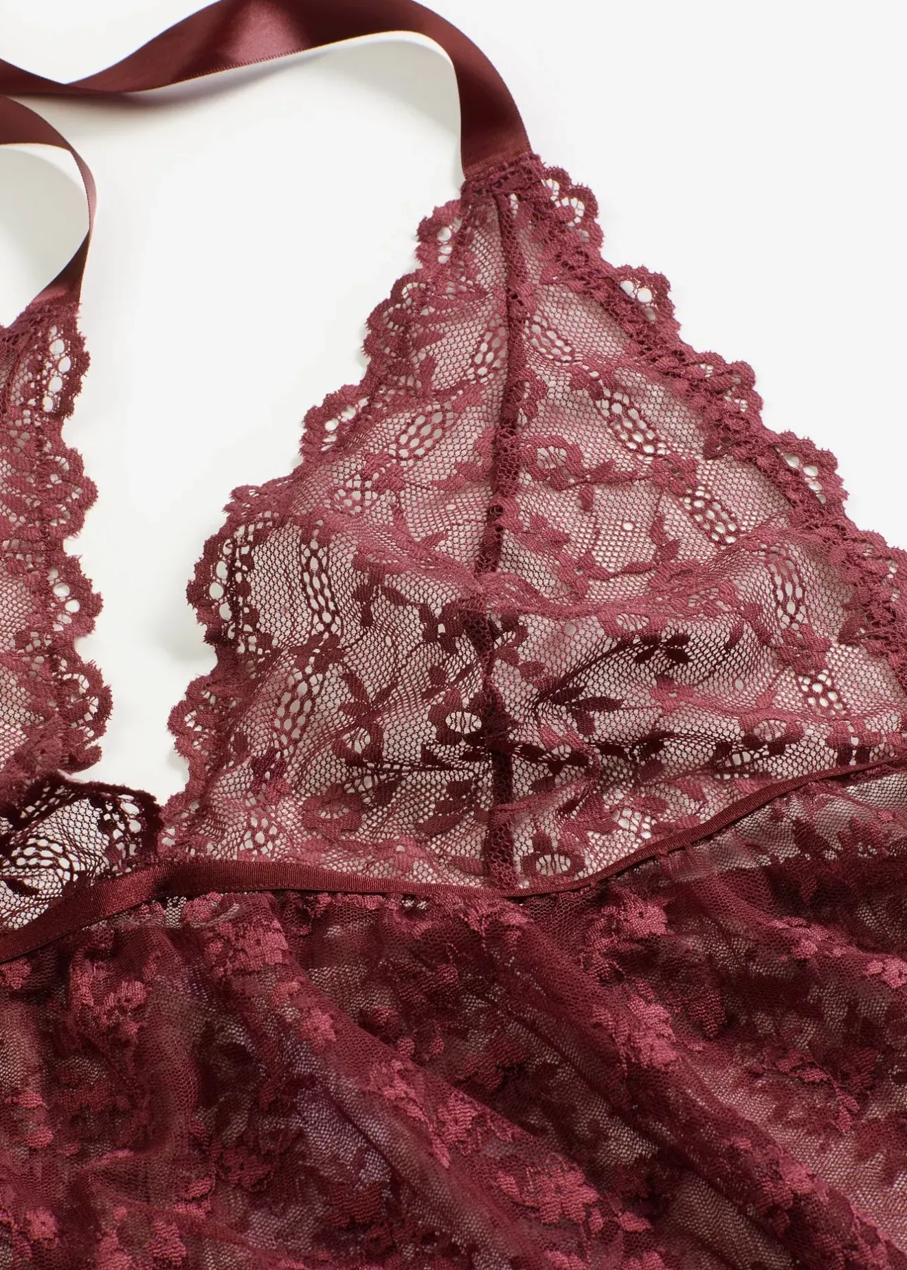 bonprix Nuisette dos nu en dentelle|Femme Lingerie Érotique