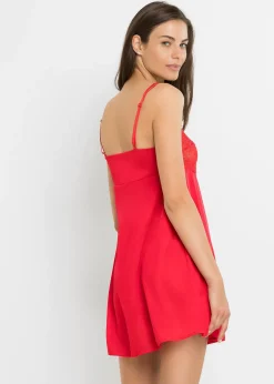 Femme bonprix Guêpières & Déshabillés|Dessous|Nuisette effet brillant