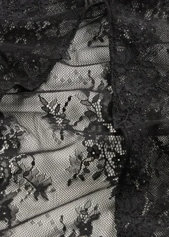 Femme bonprix Guêpières & Déshabillés|Dessous|Nuisette en dentelle à bretelles amovibles