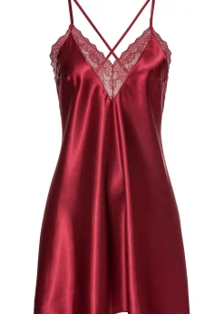 bonprix Nuisette en satin|Femme Guêpières & Déshabillés|Dessous