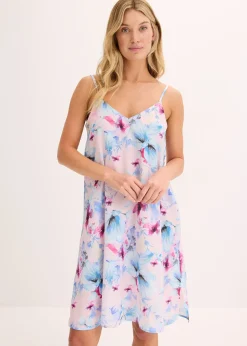 bonprix Nuisette en satin brillant|Femme Lingerie Nuit