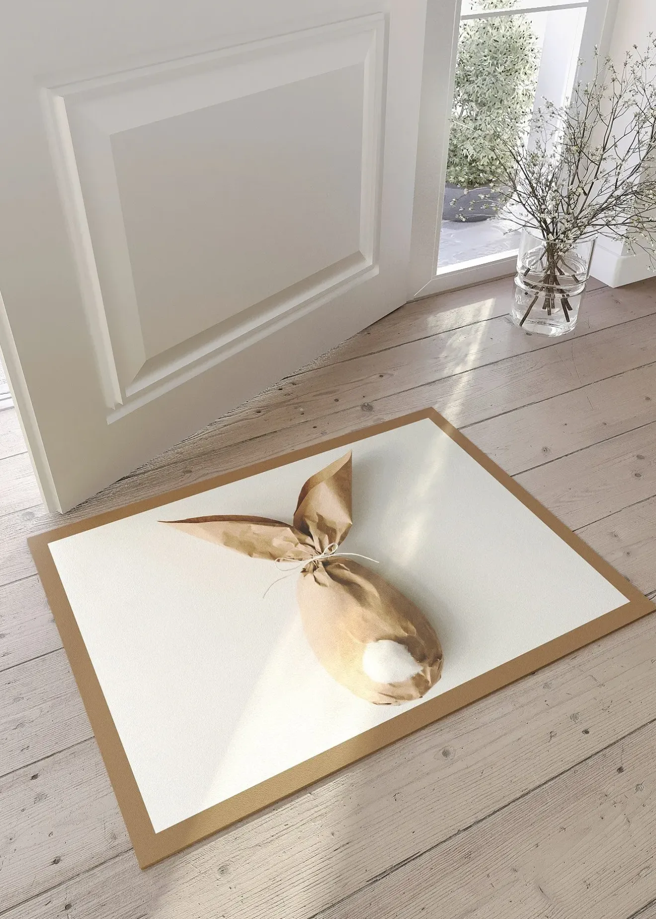 bonprix Couloir·Tapis D'Entrée|Tapis D'Entrée|Paillasson à motif de Pâques