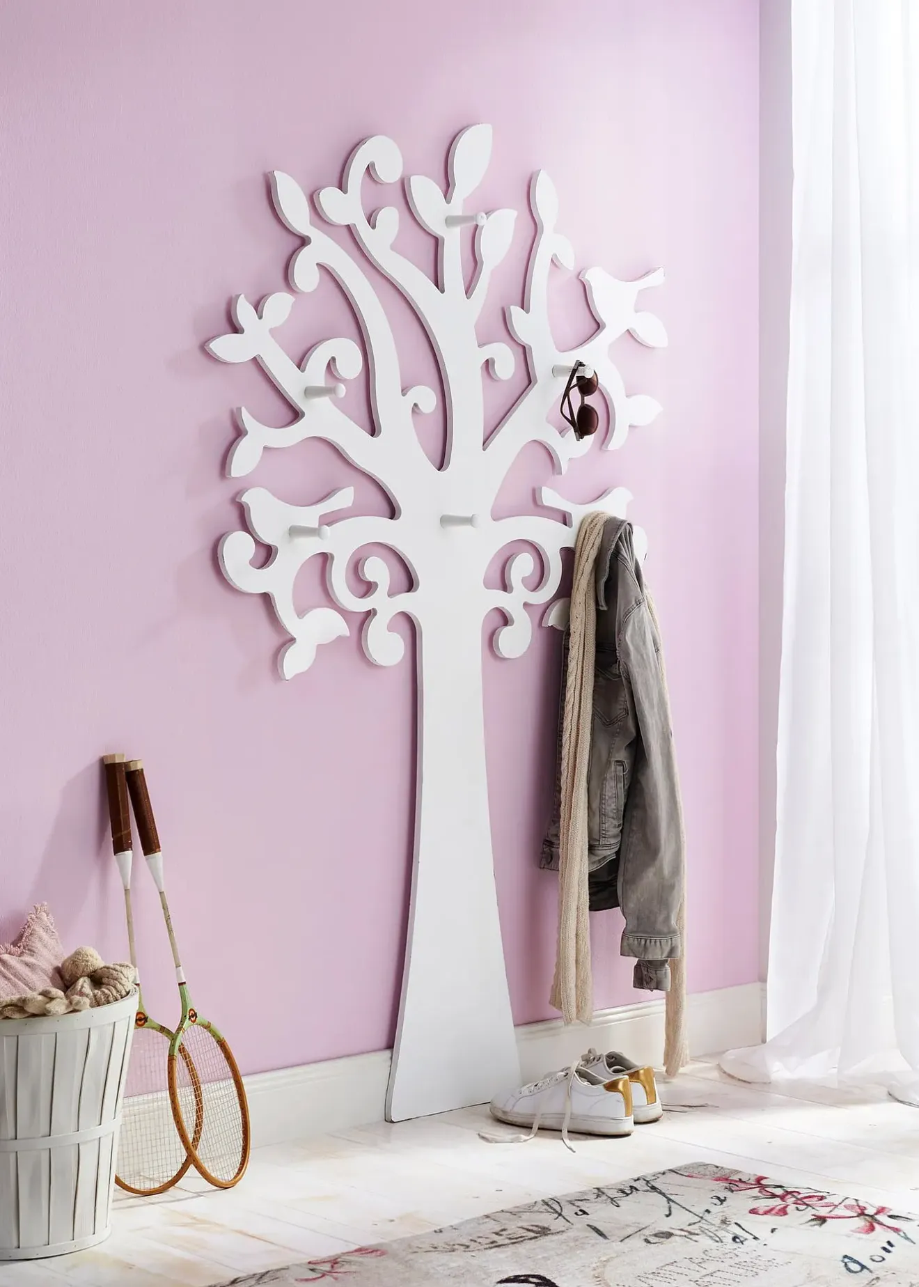 bonprix Couloir·Tapis D'Entrée|Tapis D'Entrée|Paillasson à motif papillon