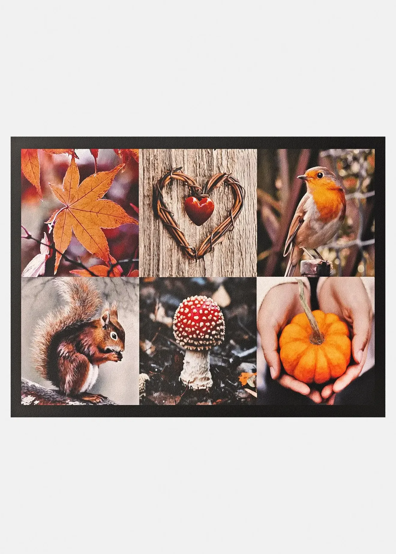 bonprix Couloir·Tapis D'Entrée|Tapis D'Entrée|Paillasson aux motifs d'automne