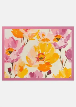 bonprix Couloir·Tapis D'Entrée|Tapis D'Entrée|Paillasson lavable à motif floral