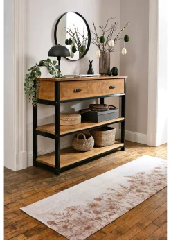 bonprix Paillasson lavable à motif floral| Couloir·Tapis De Couloir|Couloir·Tapis D'Entrée