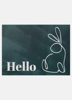 bonprix Couloir·Tapis D'Entrée|Tapis D'Entrée|Paillasson lavable avec motif de Pâques