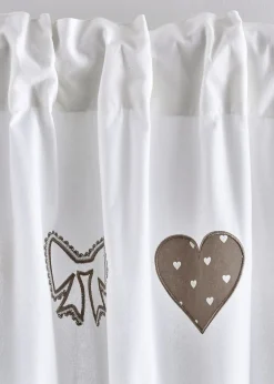 bonprix Panneau coton avec embrasse (1 pce.)| Salon·Rideaux & Voilages|Rideaux Classiques