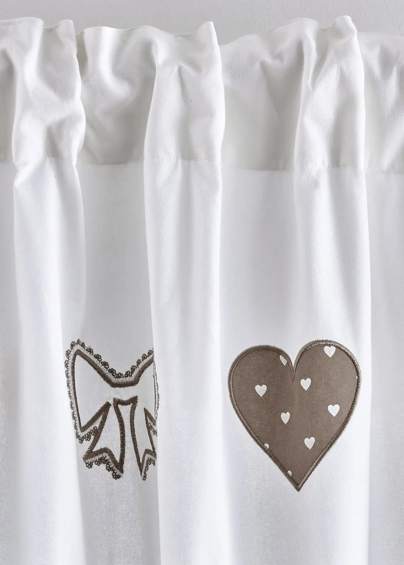 bonprix Panneau coton avec embrasse (1 pce.)| Salon·Rideaux & Voilages|Rideaux Classiques