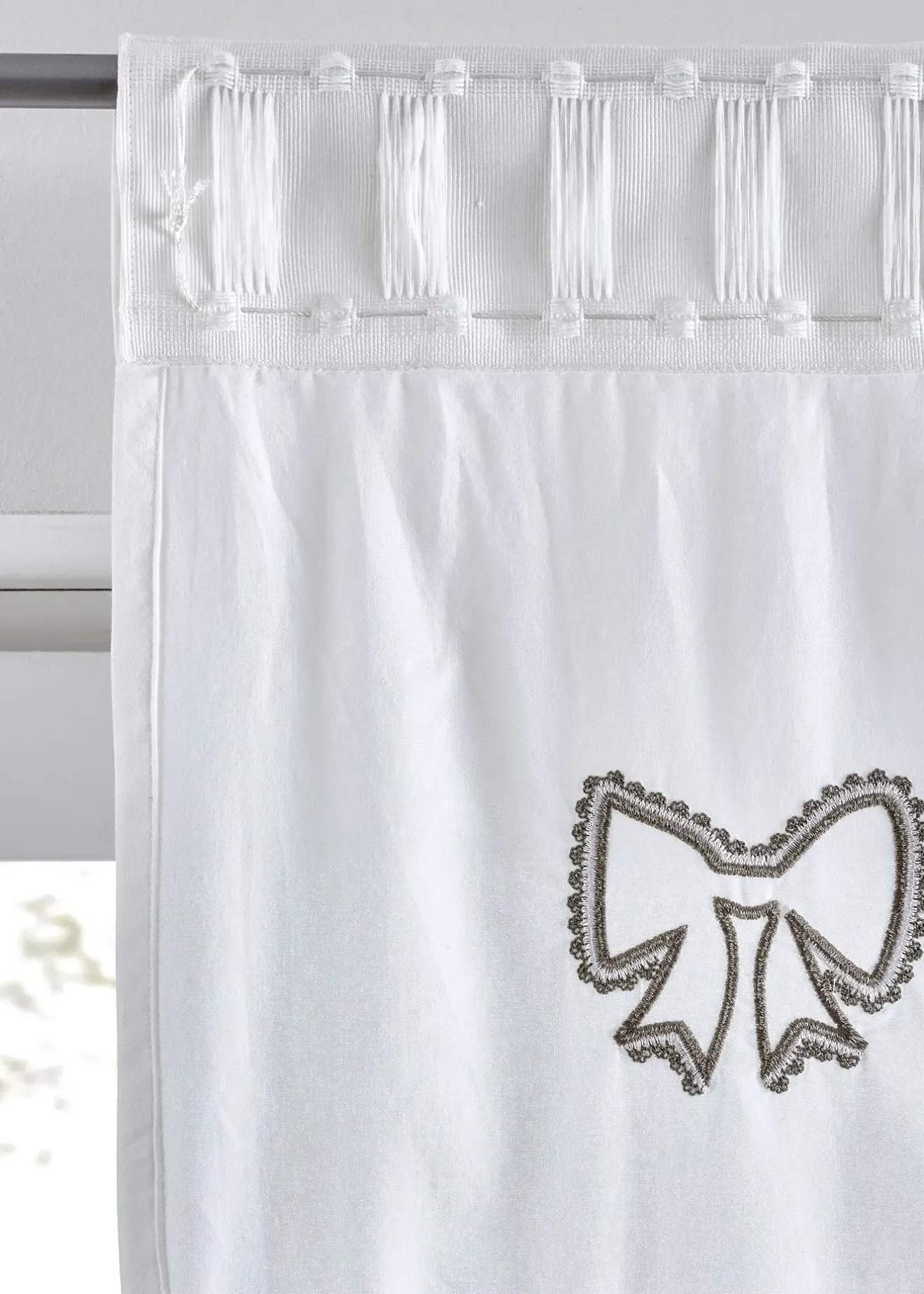 bonprix Panneau coton avec embrasse (1 pce.)| Salon·Rideaux & Voilages|Rideaux Classiques