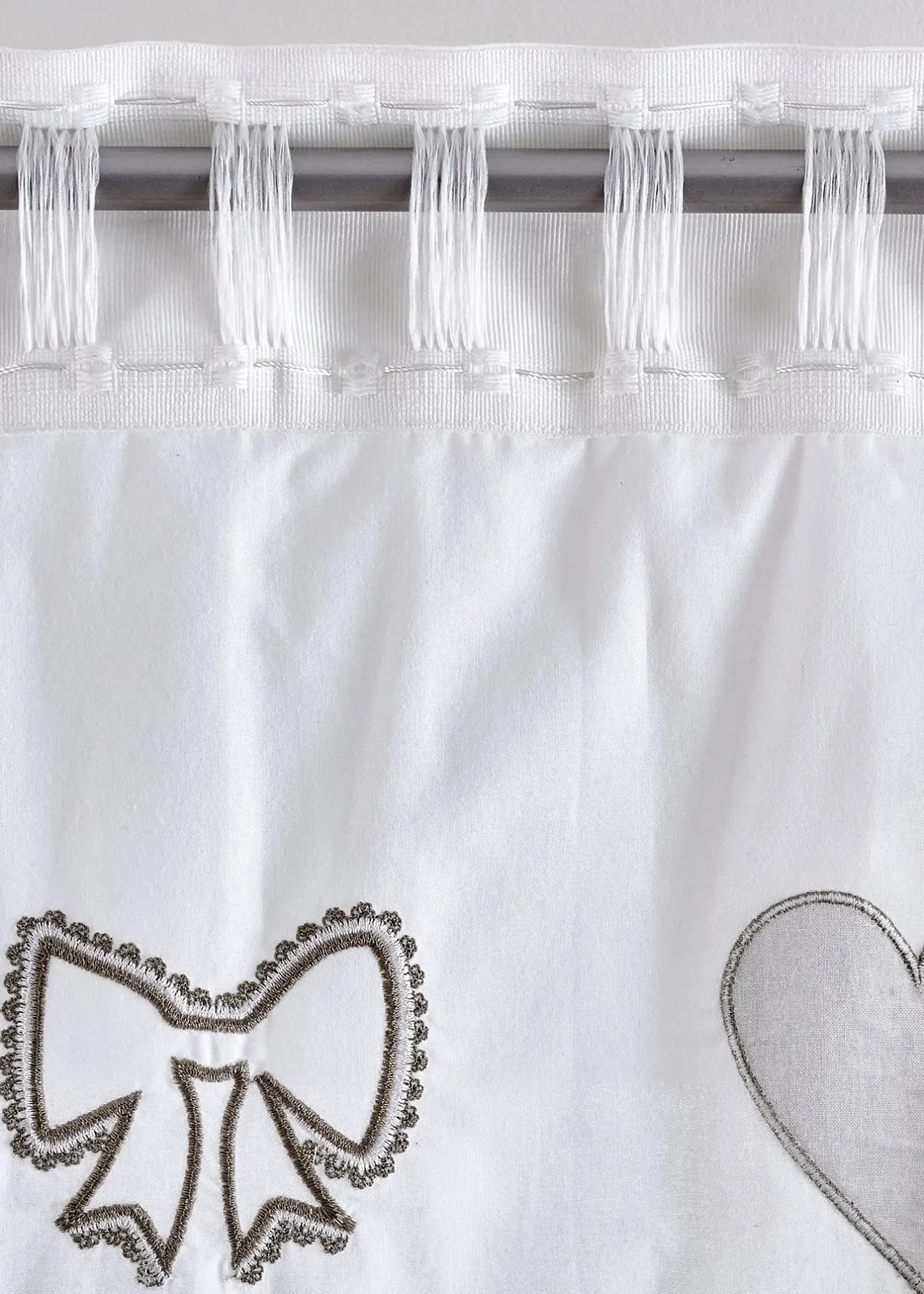 bonprix Panneau coton avec embrasse (1 pce.)| Salon·Rideaux & Voilages|Rideaux Classiques