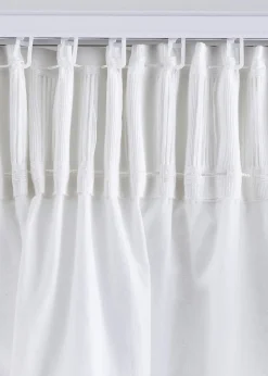bonprix Panneau coton avec embrasse (1 pce.)| Salon·Rideaux & Voilages|Rideaux Classiques