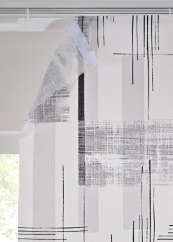 bonprix Panneau coulissant en voilage motif graphique (1 pce.)| Panneaux Coulissants