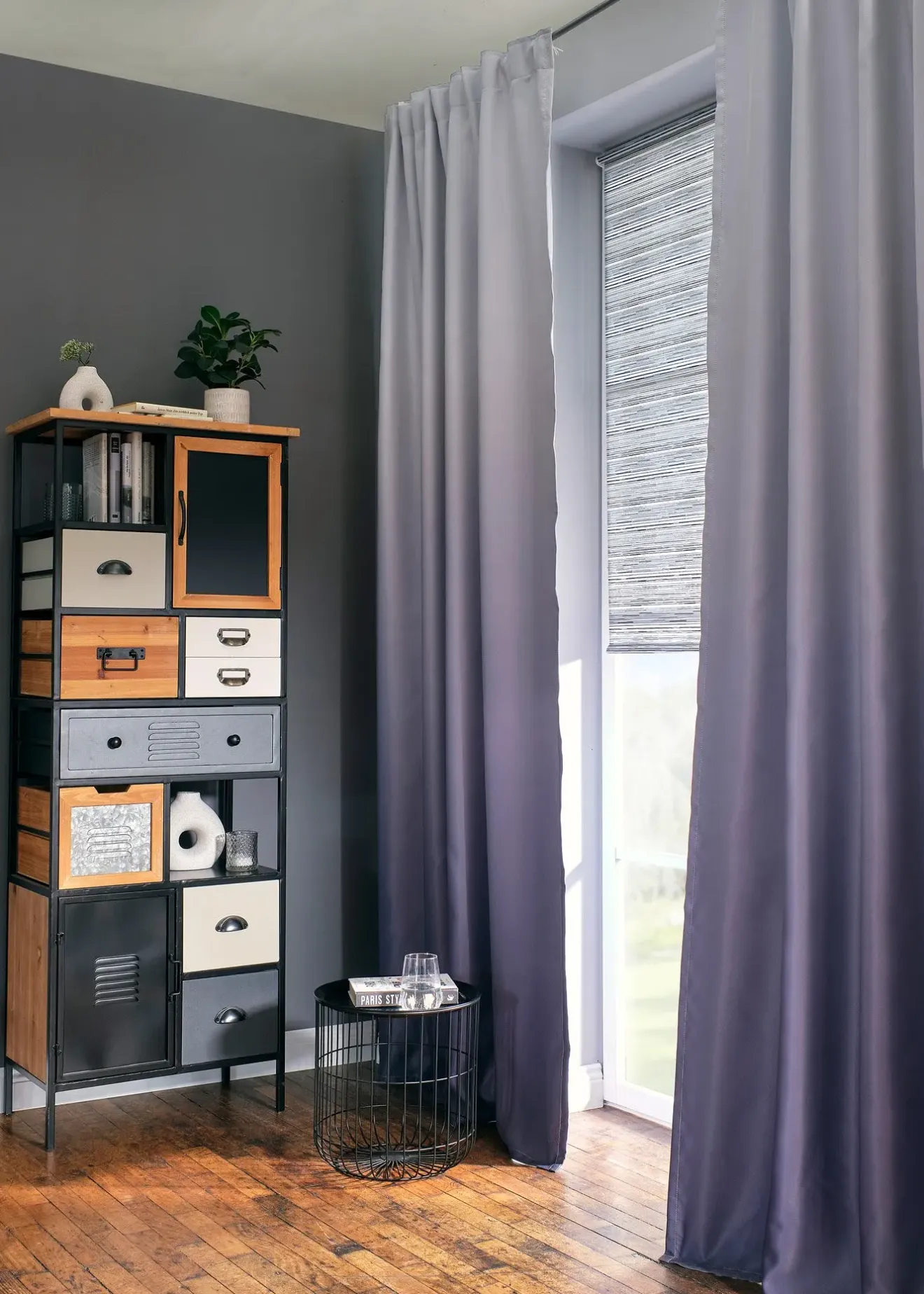 bonprix Chambre À Coucher·Design Occultant|Rideaux Classiques|Panneau obscurcissant tie and dye (1 pce)