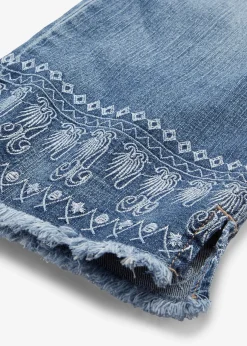 bonprix Pantacourt jean|Femme Jeans