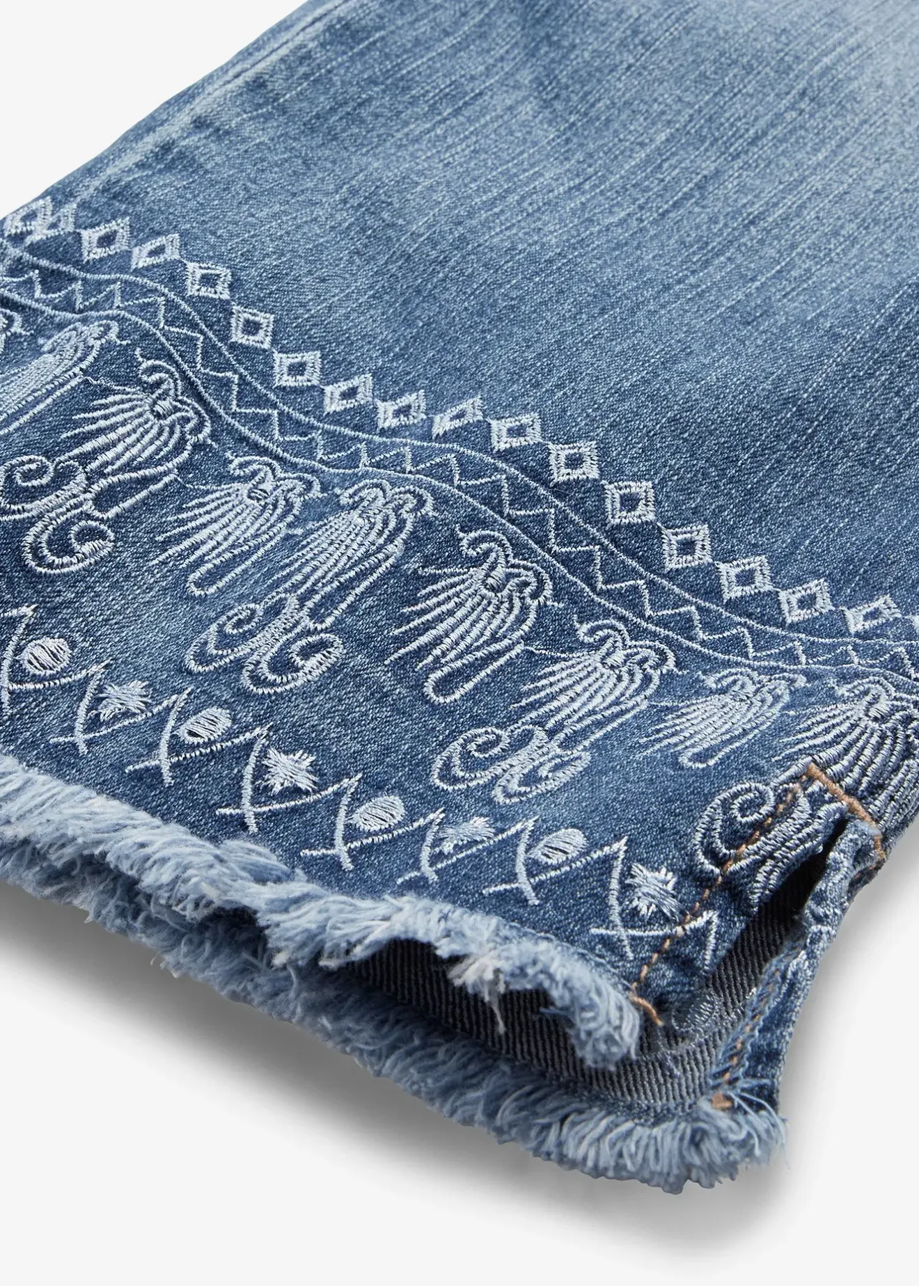 bonprix Pantacourt jean|Femme Jeans