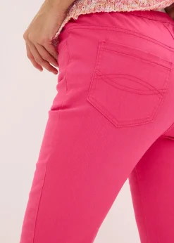 bonprix Pantalon 7/8 à taille élastiquée|Femme Pantalons