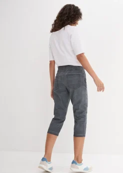 Femme bonprix Pantalons|Pantalon 3/4 avec cordon contrastant