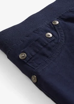 bonprix Pantalon à enfiler avec taille confortable, Straight|Femme Pantalons