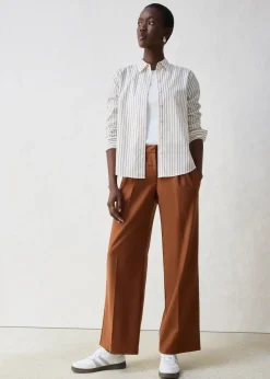 Femme bonprix Premium|Pantalons|Pantalon à pinces en laine