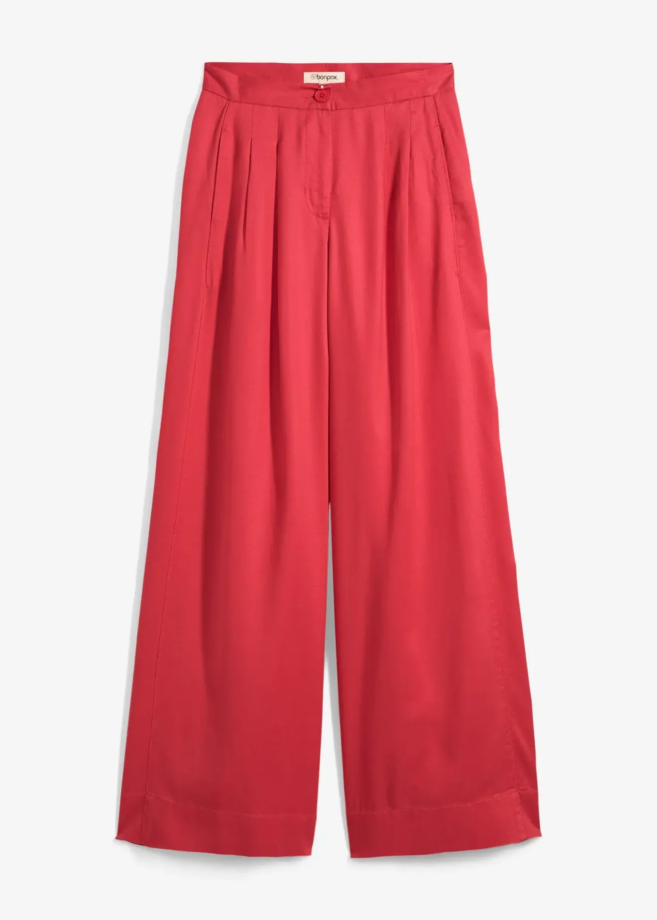 bonprix Pantalon à pinces en lyocell fluide|Femme Pantalons